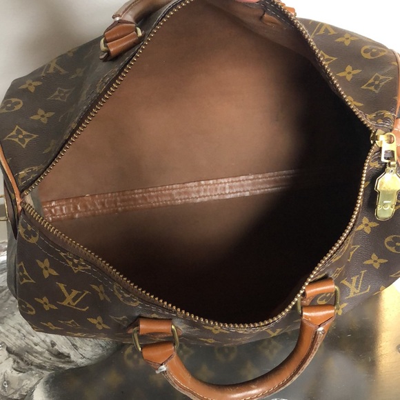 ❌SOLD❌⭐️RARE ⭐️Louis Vuitton Speedy 35 - French Company USA ✨ COLLECTIBLE - Picture 14 of 16